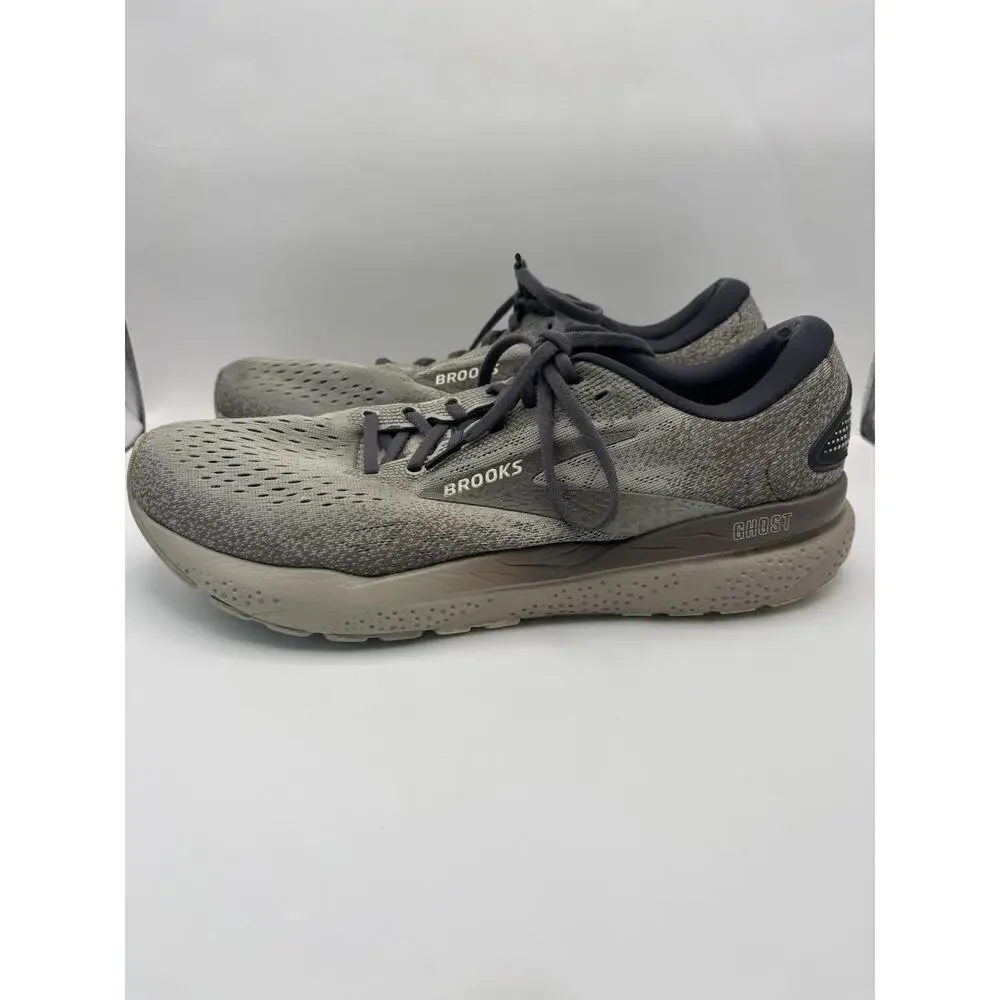 Brooks Ghost 16 Gray Sneakers Men Size 12